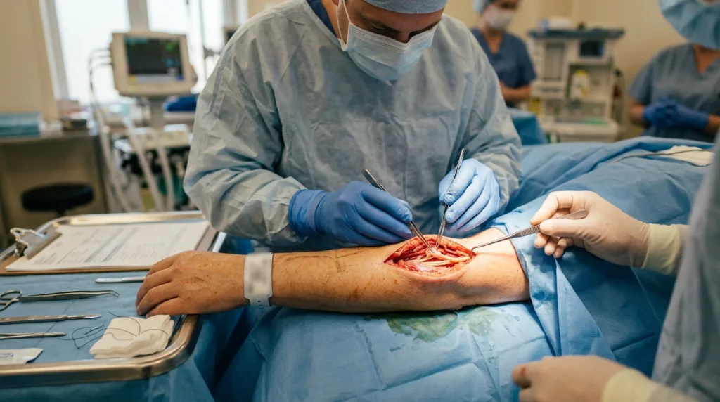 découvrez l'impact de l'opération du nerf cubital sur la durée de l'arrêt de travail et les modalités d'indemnisation pour mieux préparer votre convalescence.