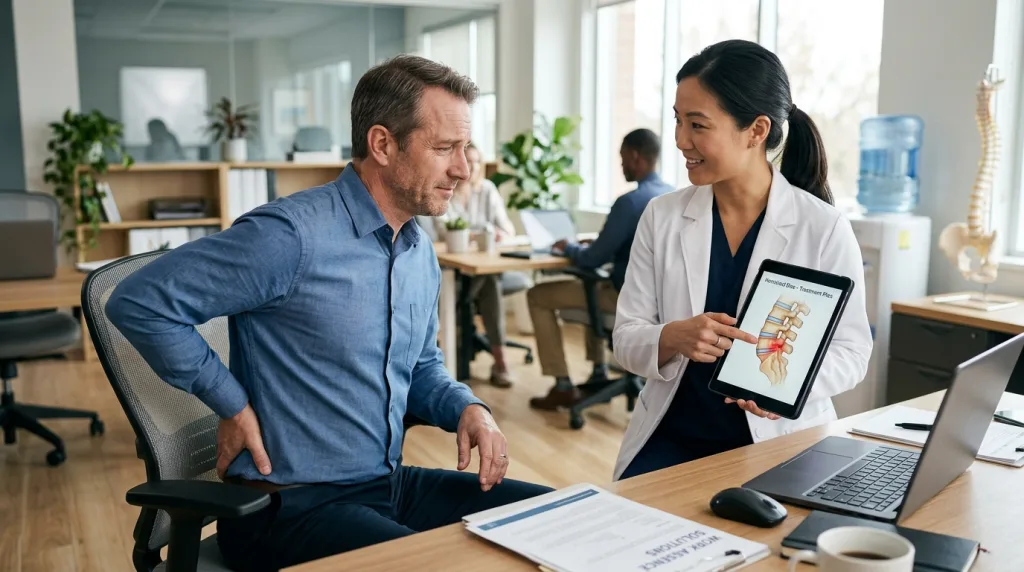 découvrez les solutions possibles pour gérer une protrusion discale et son impact sur l'arrêt de travail, afin de mieux comprendre les traitements et aménagements adaptés.