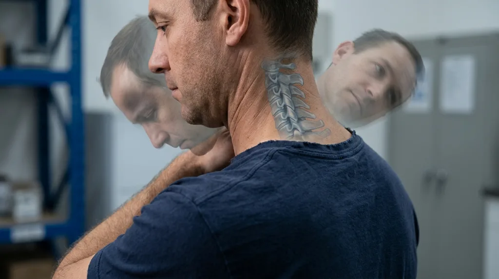 découvrez les mouvements à éviter pour prévenir les maladies professionnelles du rachis cervical et protéger votre santé au travail.